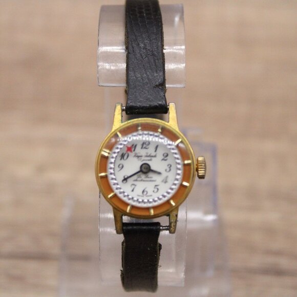 Vintage Virgin Islands Swiss Made Watch Womens 17 Jewel Wind-up Swiss Self Wind - Picture 1 of 7